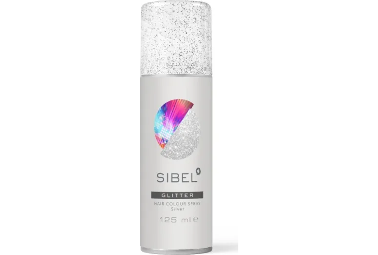 Glitter Spray Silver 125 ML